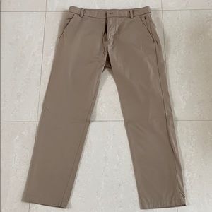 Lululemon khaki commission pants